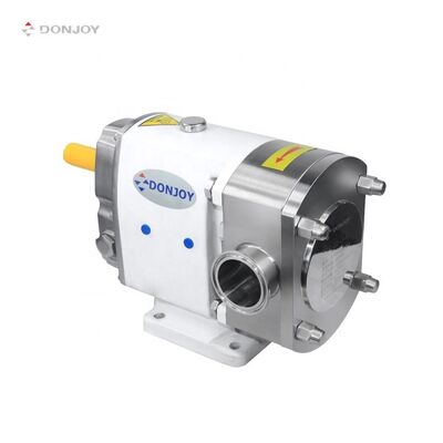 STUL STUR10 To STUL STUR125 Rotary Lobe Positive Displacement Pump Equipped With Tri Lobe Butterfly Rotors Reversibility
