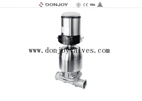 Sanitary Flow Control Diaphragm Valve, SS316L, DN6-DN100 B2B For Industrial Use