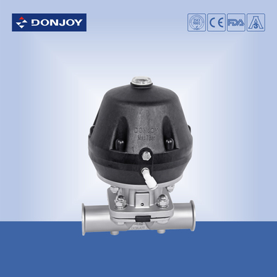 SS 316L Direct way Clamp Pnuematic Sanitary Diaphragm Valve with CE/3A,FDA Certificate