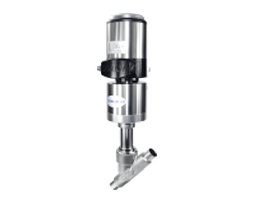 3" Stainless Steel Actuator Angle Seat Valve , Steam Angle Valve With Welding