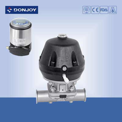 SS 316L Direct way Clamp Pnuematic Sanitary Diaphragm Valve with CE/3A,FDA Certificate