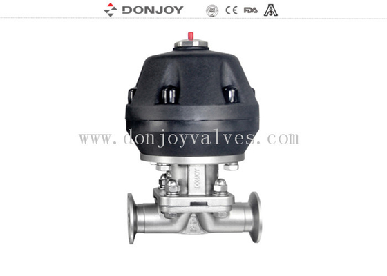 SS 316L Direct way Clamp Pnuematic Sanitary Diaphragm Valve with CE/3A,FDA Certificate