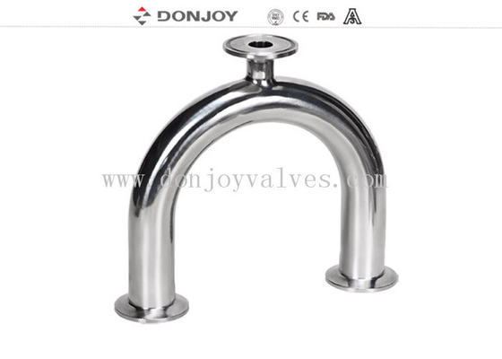 Polished Stainless Steel Sanitary Clamp tee clamp elbow SUS304  SS316L