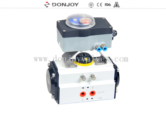Air / Eeletric Operation Horizontal Type Actuator Intelligent Valve Positioner Control Head