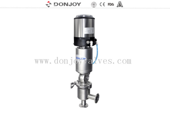 شیر معکوس پنوماتیکی L تایپ 316L 1/2 اینچ