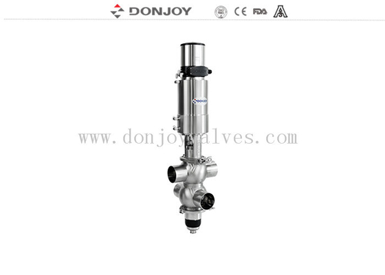 Donjoy Double Seat Mixproof Valves Manifold برای پردازش مواد غذایی و نوشیدنی ها